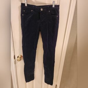KUT Navy Corduroy Pants